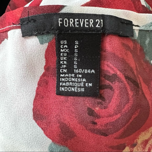 Forever 21 Floral Tank Top - Picture 2 of 4